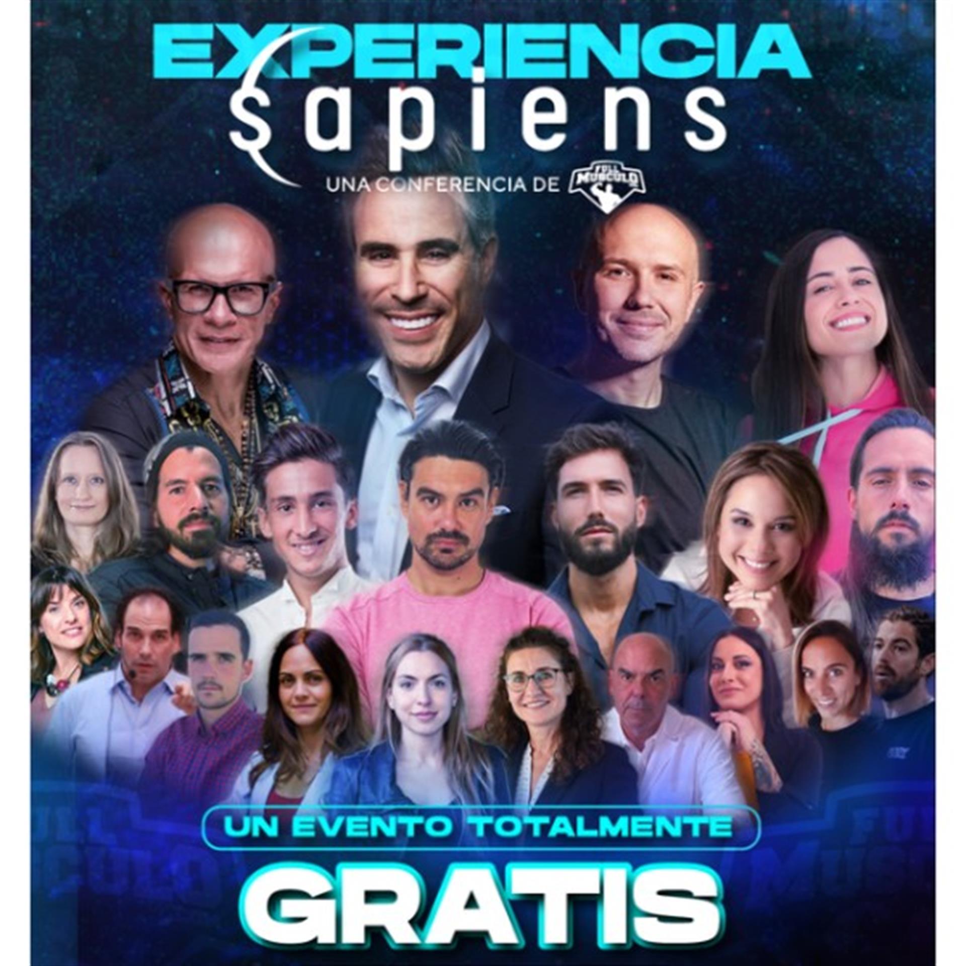 FullMusculo organiza Experiencia Sapiens, la conferencia de salud y fitness en español más grande jamás realizada.