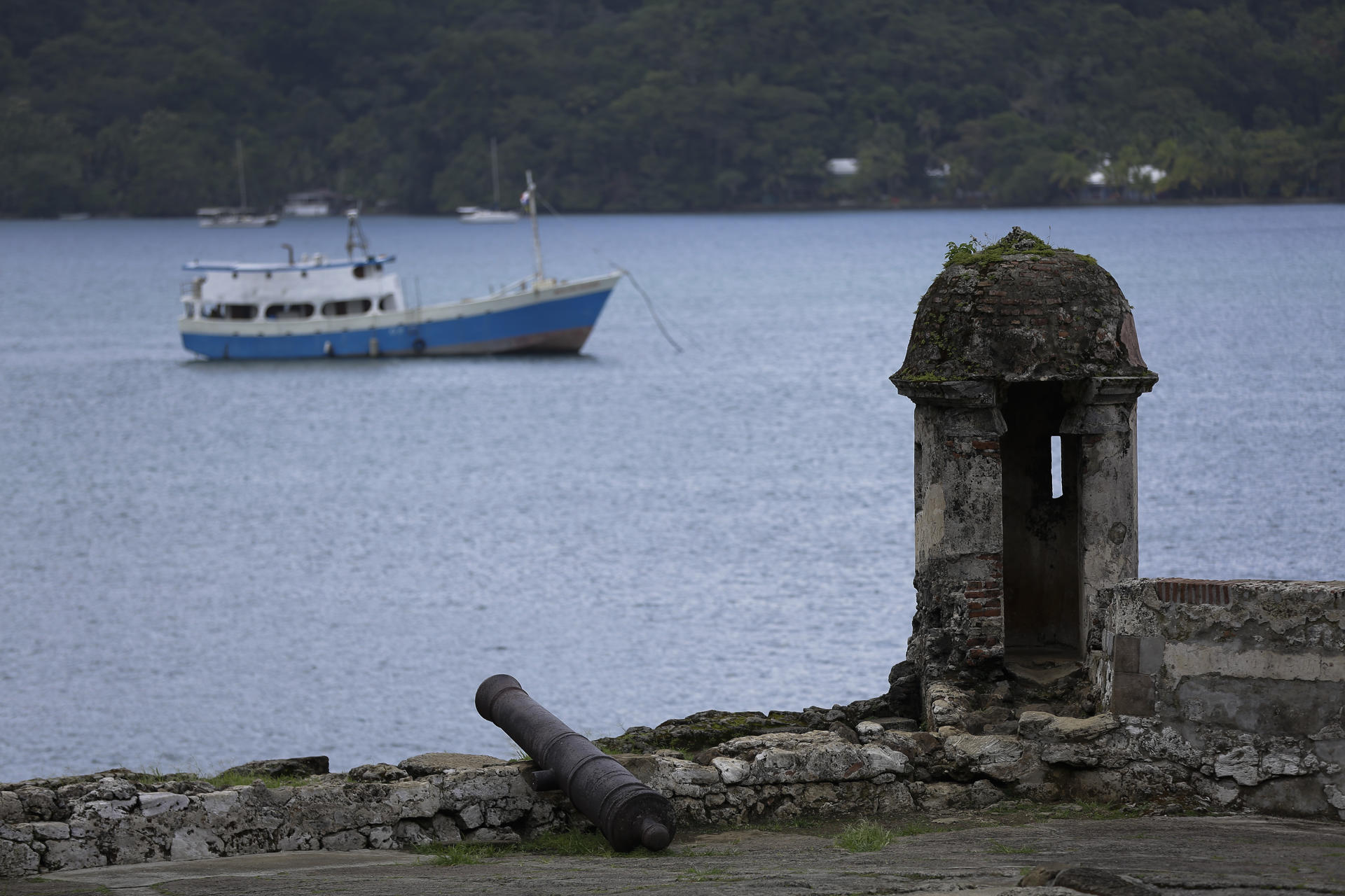 Fotografía del Fuerte de Santiago, el 14 de diciembre de 2022 en Portobelo, Colón (Panamá). EFE/ Bienvenido Velasco