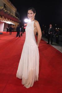 La influencer Belén Hostalet asiste a la alfombra roja de "Stranger Eyes" durante el 81º Festival Internacional de Cine de Venecia. EFE/LEXUS/Pascal Le Segretain/IMAGEN CEDIDA/CRÉDITO OBLIGATORIO