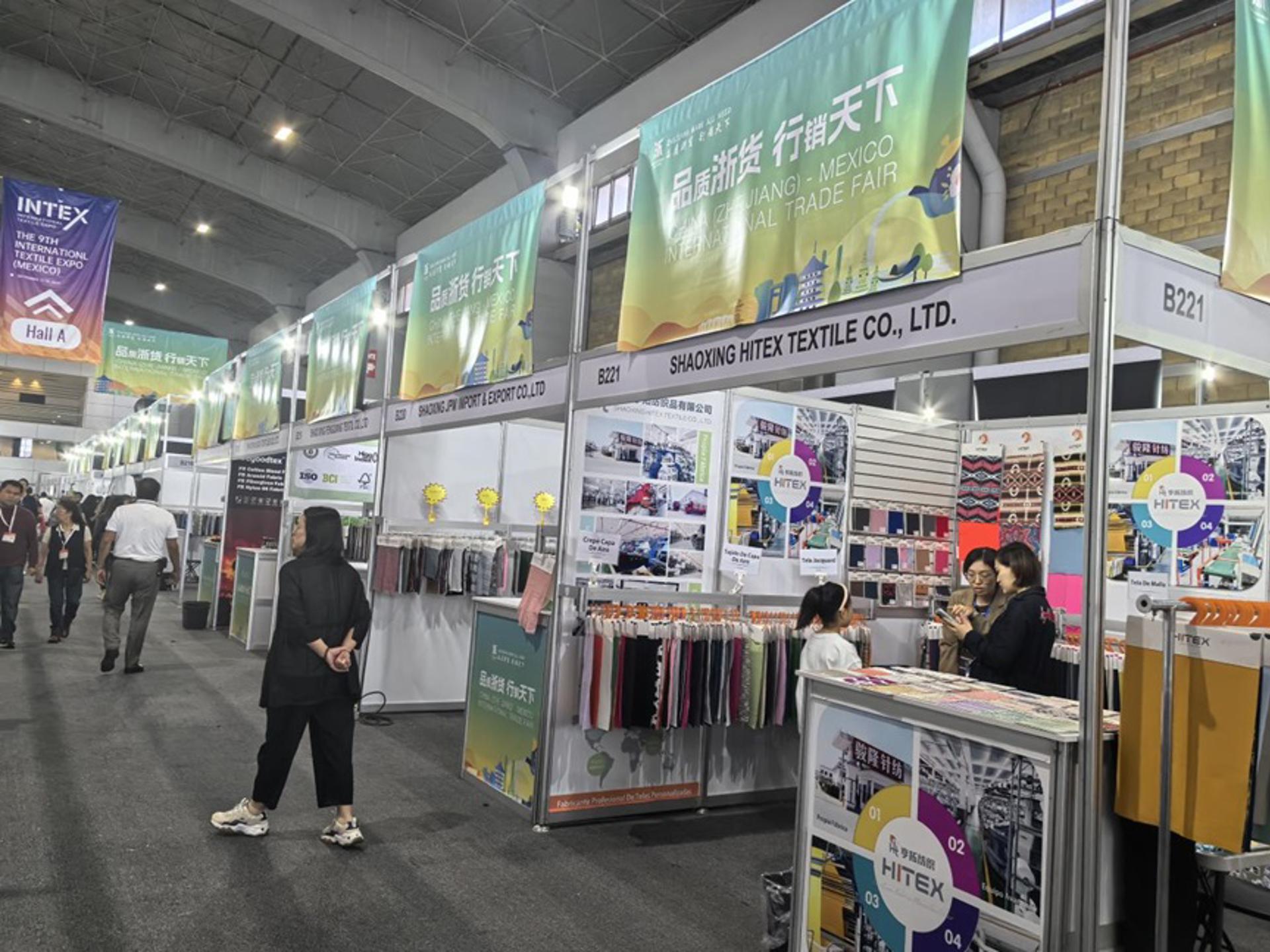 La Exposición Internacional de Comercio de Zhejiang (México) finalizó con éxito en el Centro de Convenciones y Exposiciones de Santa Fe en la Ciudad de México. SOLO USO EDITORIAL /EFE