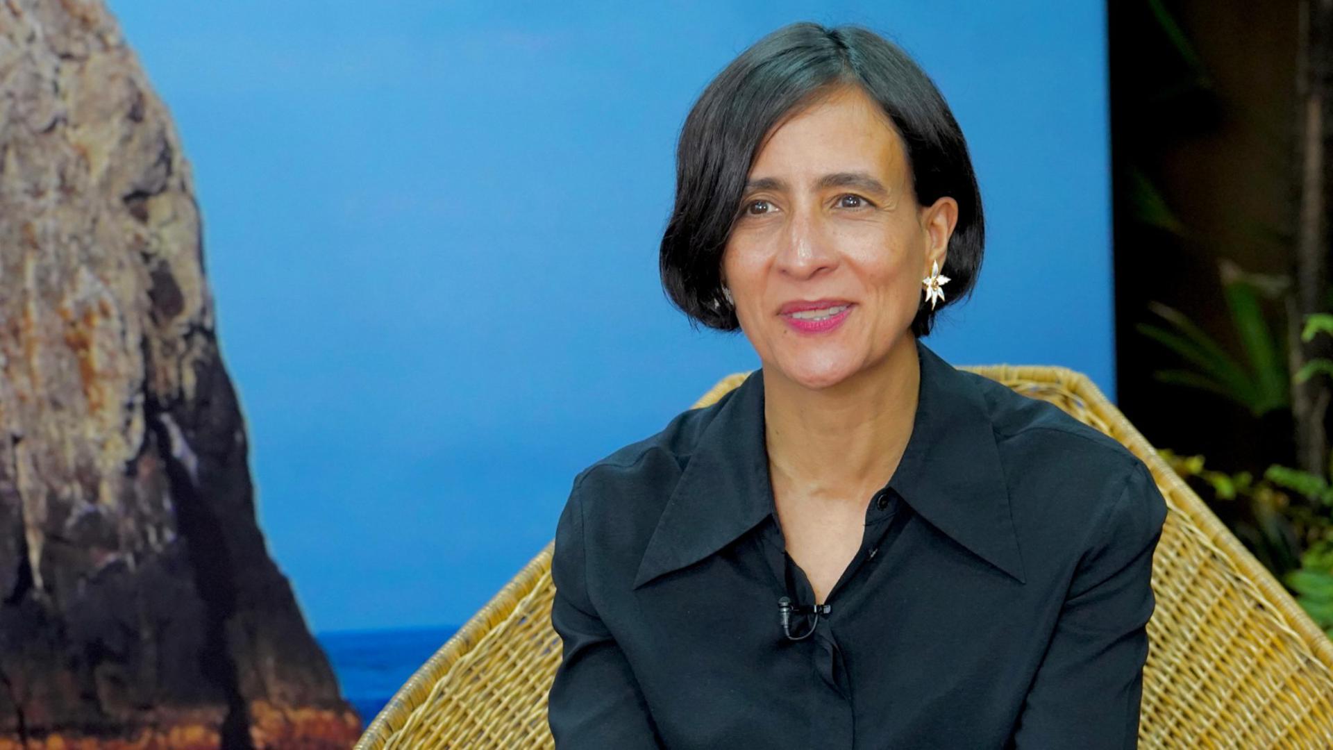 Imagen de la ministra de Ambiente y Desarrollo Sostenible de Colombia, Susana Muhamad.EFE