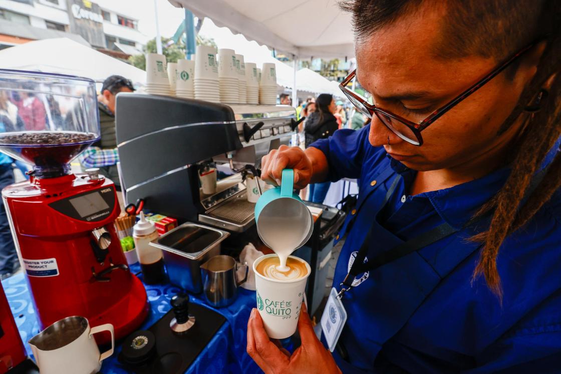 'Café de Quito' es la marca que la capital de Ecuador lanzó al mundo para reivindicar a sus agricultores. EFE/ José Jácome