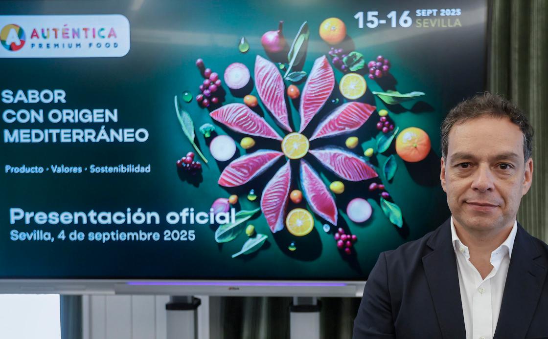 SEVILLA, 09/09/2025.- Más de 300 firmas se darán cita en Sevilla en la III edición de Auténtica Premium Food, una feria cuyo director, Manuel Bueno, asegura que es claro exponente de lo bien que se come en España, algo que es la envidia de quién visita el país para hacer turismo. EFE/ Jose Manuel Vidal