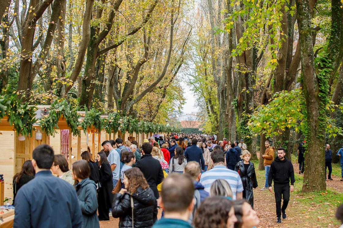Imagen del Mercado de Navidad de Serralves de 2024.FOTO CEDIDA POR LA FUNDACIÓN SERRALVES