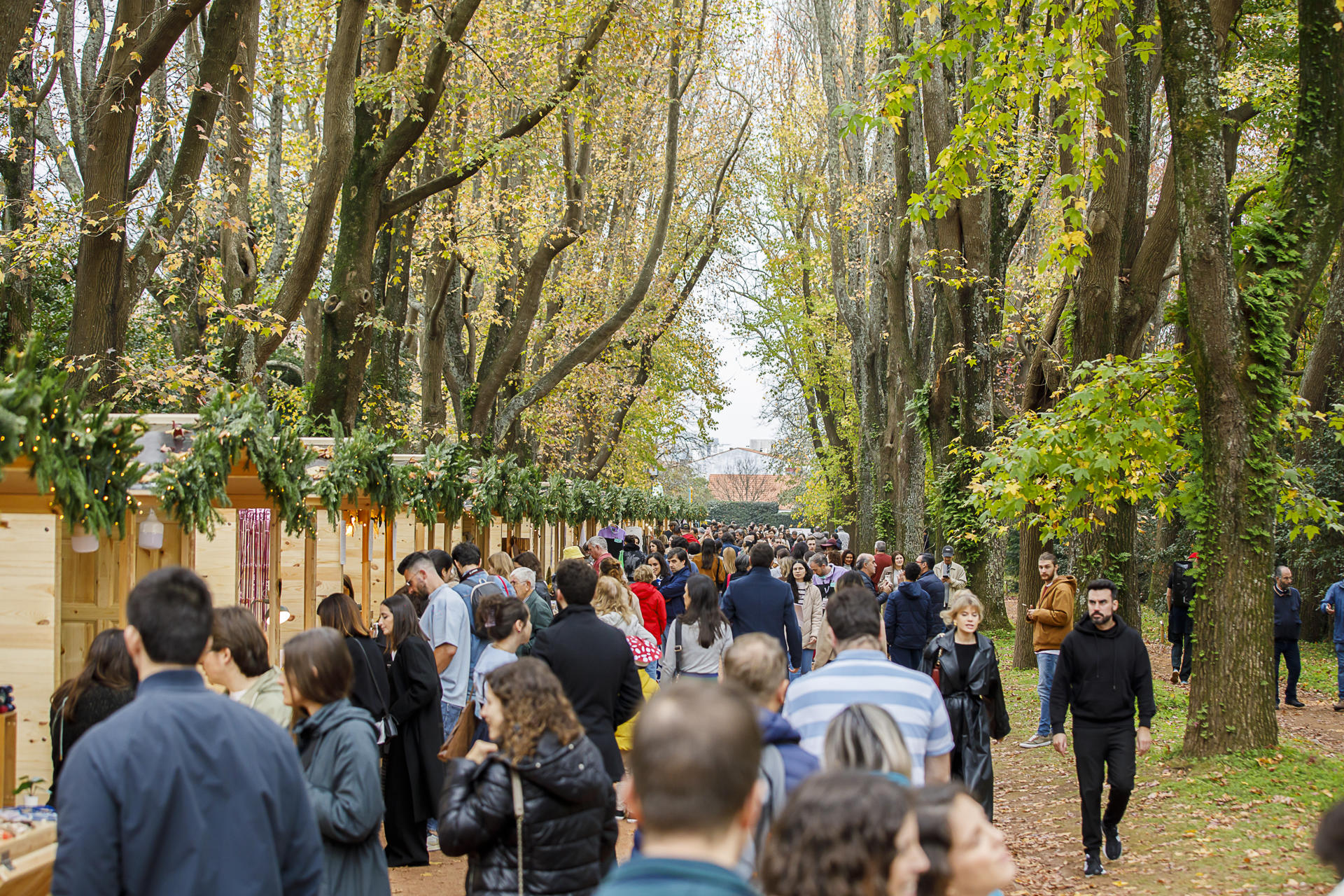 Imagen del Mercado de Navidad de Serralves de 2024.FOTO CEDIDA POR LA FUNDACIÓN SERRALVES